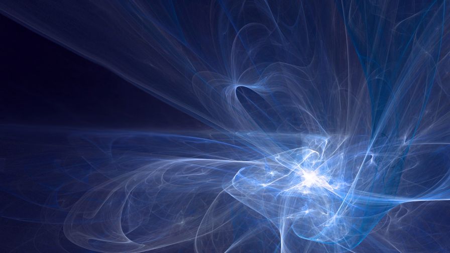 Blue Light Energy Wallpaper 066