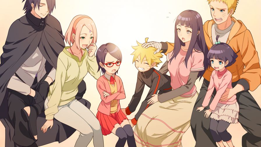 Narutos Family Anime Wallpaper 018